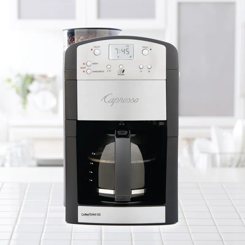 Capresso CoffeeTEAM GS Grind & Brew Coffee Maker