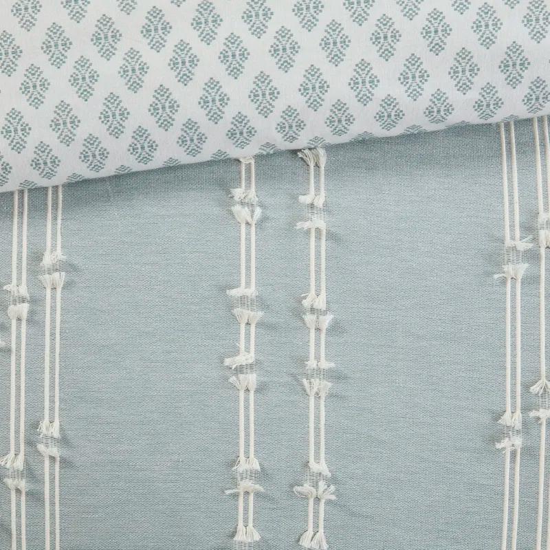 3 Piece Cotton Jacquard Bedding Set
