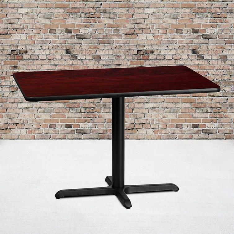 Flash Furniture Laminate Table Top with Table Height Base