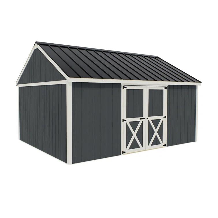 Best Barns Brookfield 16 ft. W x 12 ft. D Solid Wood Storage Shed