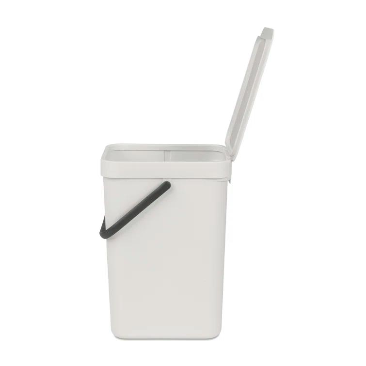 Brabantia Sort & Go Plastic Recycling Bin, 3.2 Gallon