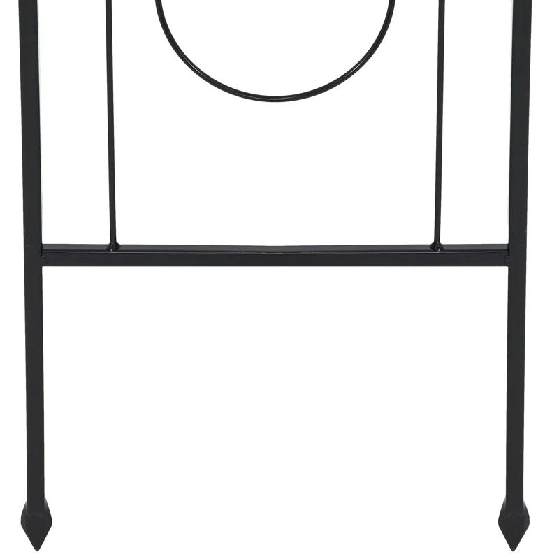 Avonlee Steel Arched Trellis (Set of 2)