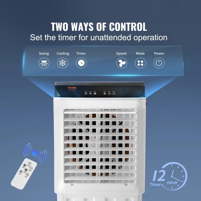 VEVOR VEVOR 2100 Evaporative Cooler with Remote Included