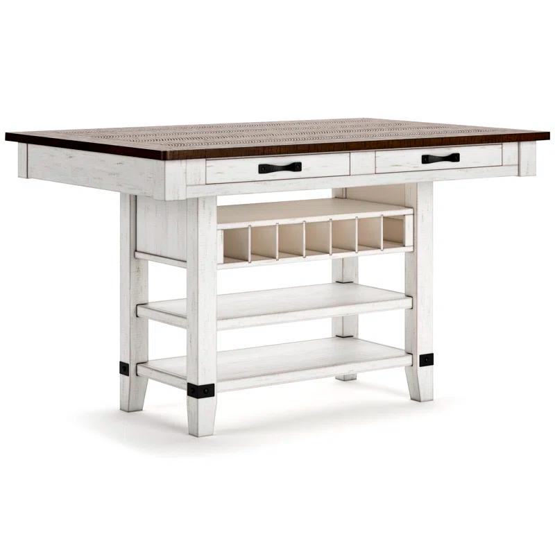 August Grove® Daiah Pine Dining Table