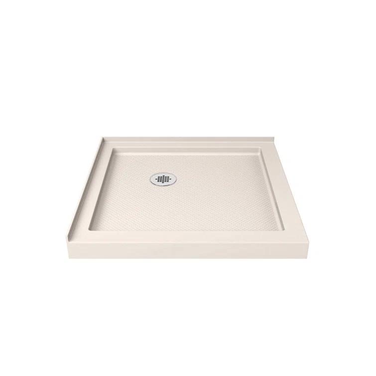 DreamLine SlimLine 36" W x 36" D Double Threshold Shower Base DLT-1036360-22