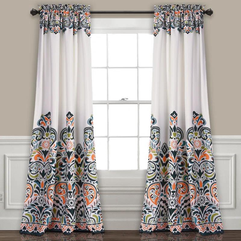 Lush Decor Polyester Room Darkening Curtain Pair (Set of 2)