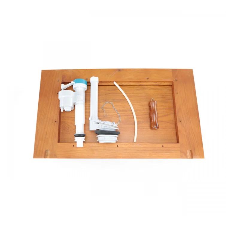 The Renovators Supply Inc. High Tank Pull Chain Toilet Conversion Kit Z-Pipe 21460