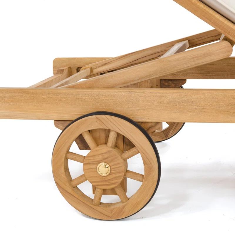 Westminster Teak Teak Somerset Chaise Set (Set of 2)