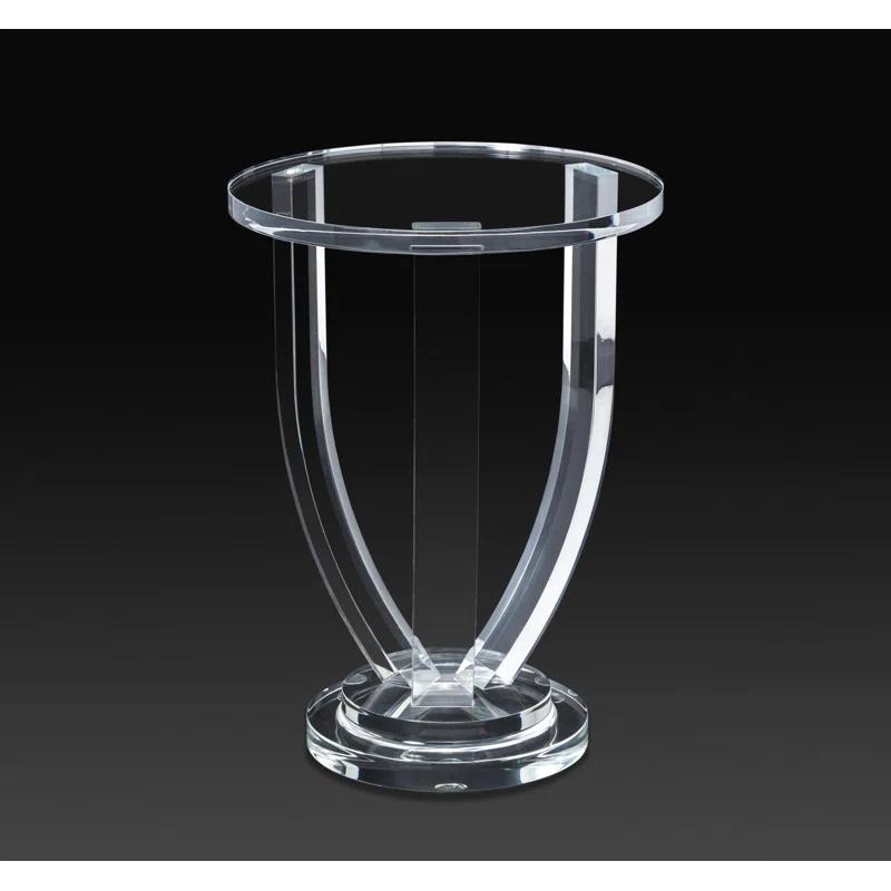 Interlude Lila End Table