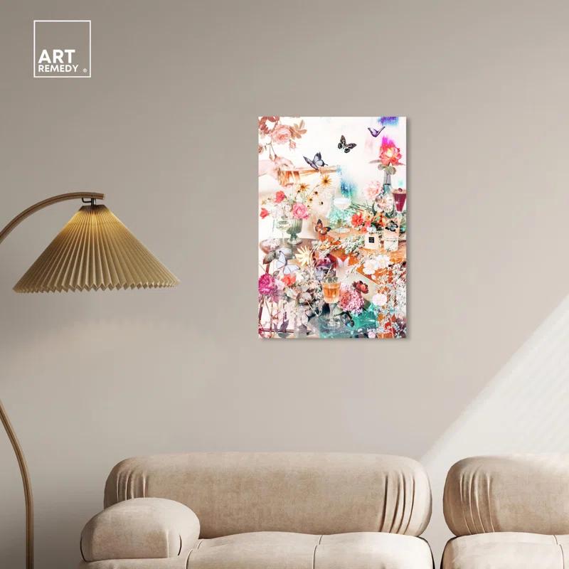 Art Remedy Bohemian Rhapsody Canvas Butterfly Art Prints by Art Remedy