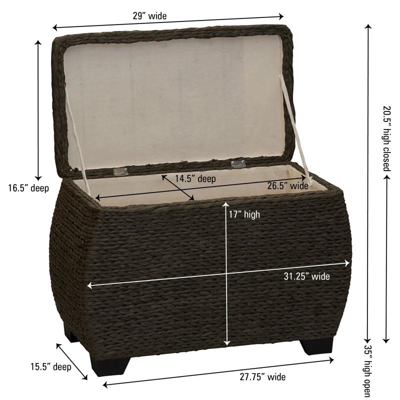 Florentine Natural Woven Box