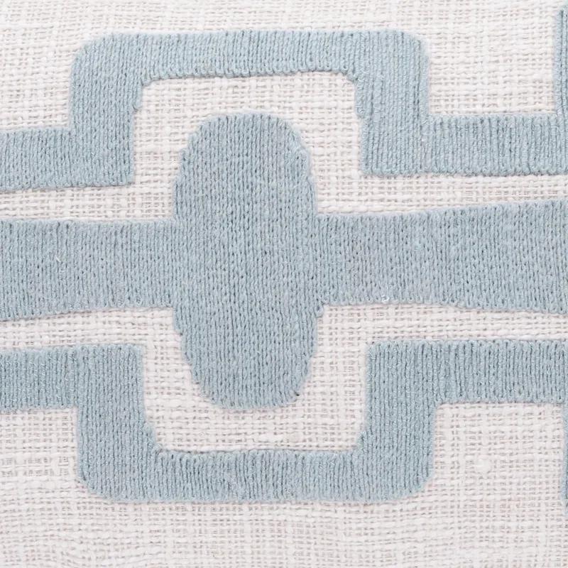 Stacy Garcia Home Geometric Handmade Cotton Wool Blend Decorative Throw Pillow