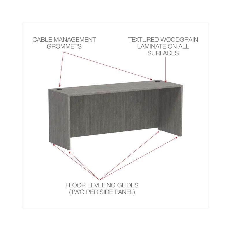 Alera® Credenza Desk