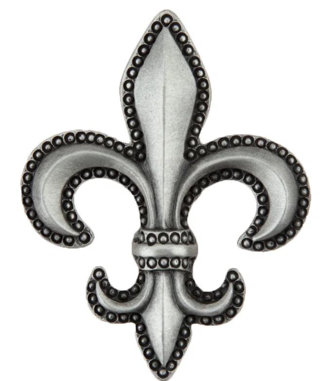 Fleur-De-Lis Cabinet Knob
