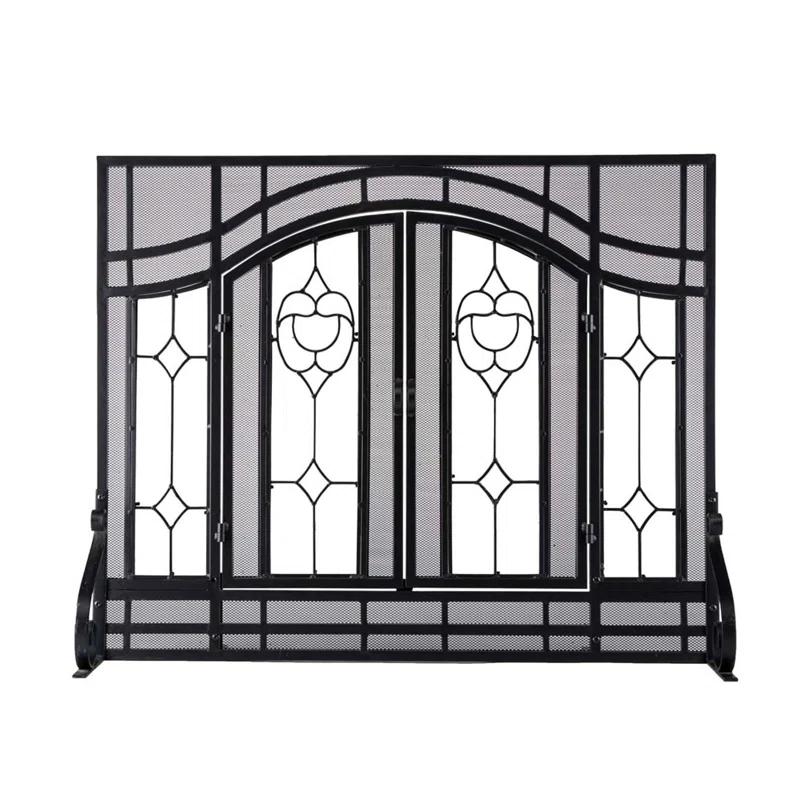 Steel Fireplace Screen