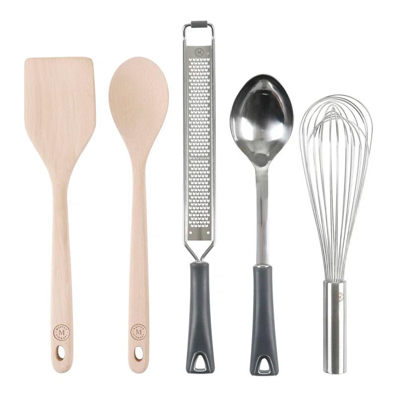 Martha Stewart Martha Stewart 10 Piece Tools and Gadget Set W/ Ceramic Crock - Navy Blue