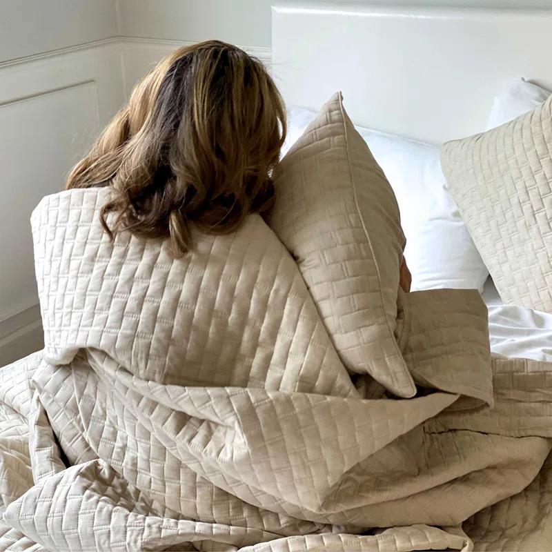 BedVoyage BedVoyage Melange from Bamboo Cotton Quilted Coverlet