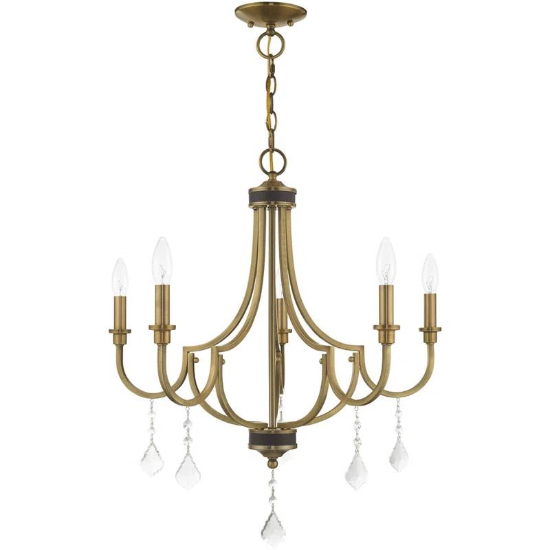 Dedric 5 - Light Dimmable Classic / Traditional Chandelier