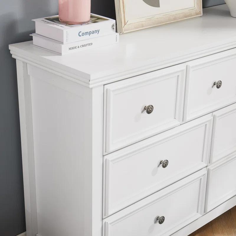 Decopom Modern 7 Drawers Dresser 7 Drawers Cabinet