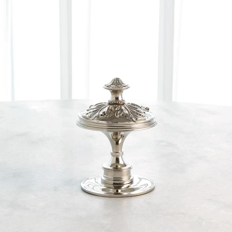 Newel Cap Sculpture-Nickel
