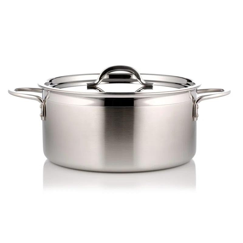 Bon Chef Bon Chef Classic Country French Non-Stick Stainless Steel Stock Pot