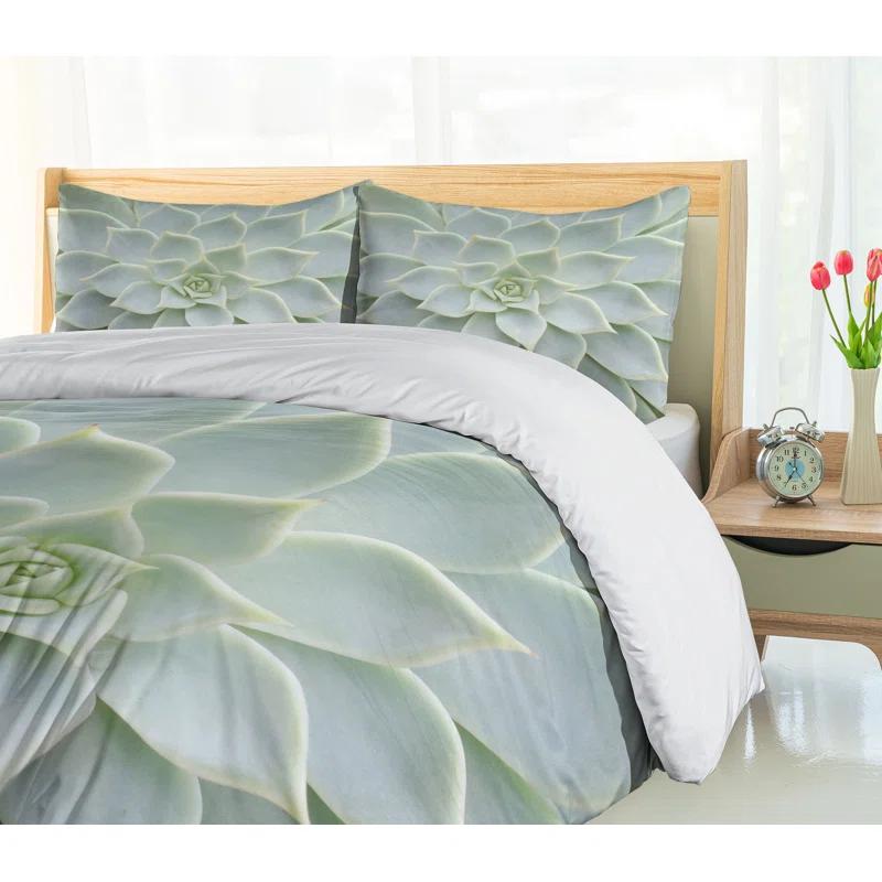 Ambesonne Cactus Traditional Duvet Cover Set