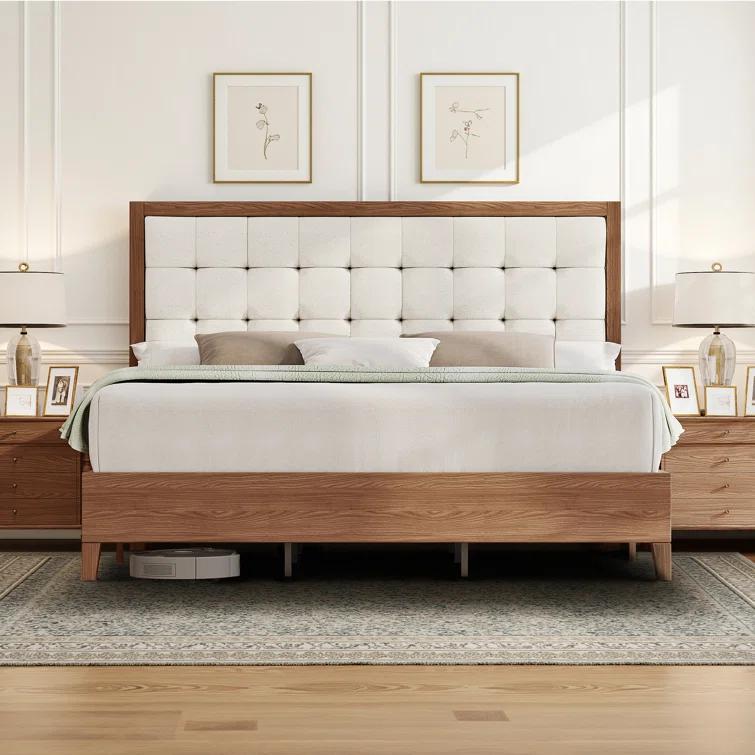 Wade Logan® Behka Upholstered Platform Bed