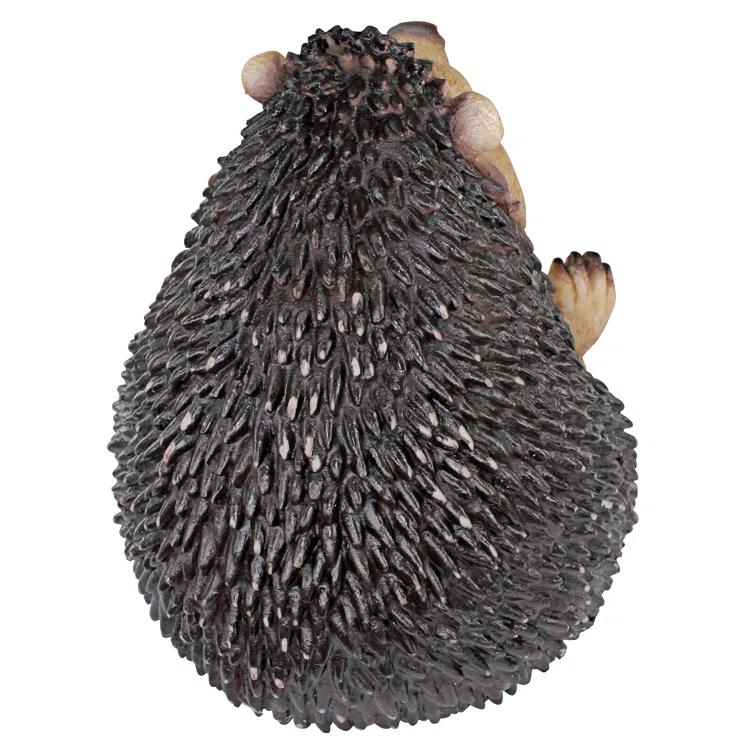 Design Toscano Small Roly-Poly Laughing Hedgehog Statue