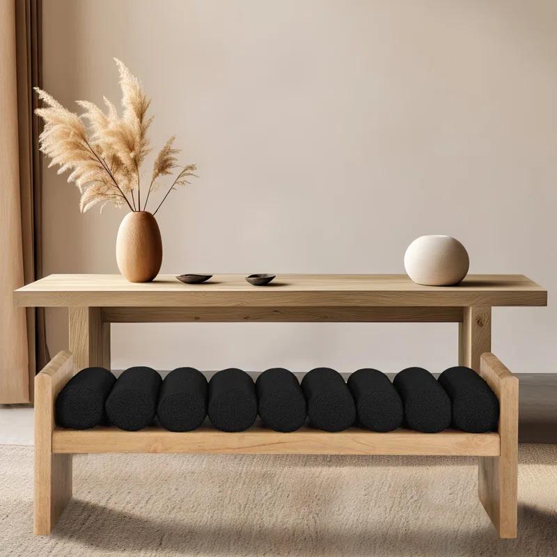 Reeves Boucle Wood Bench