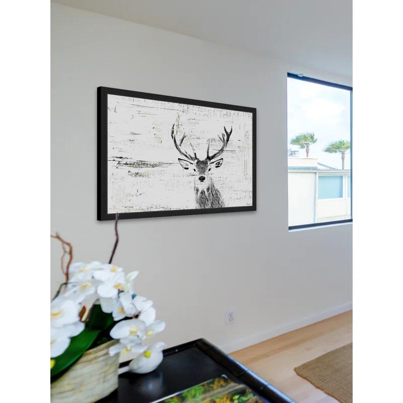 " Inquisitive Deer " Painting Print