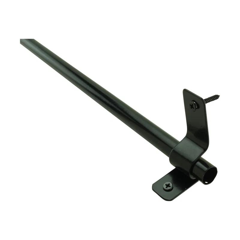 The Renovators Supply Inc. Black Brass Carpet Runner Rod Set for Staircase 39 5/8" L Renovators Supply