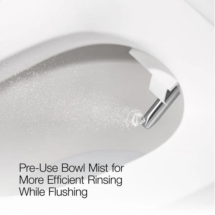 Kohler Eir™ Comfort Height™ Elongated Toilet K-77795-0RG
