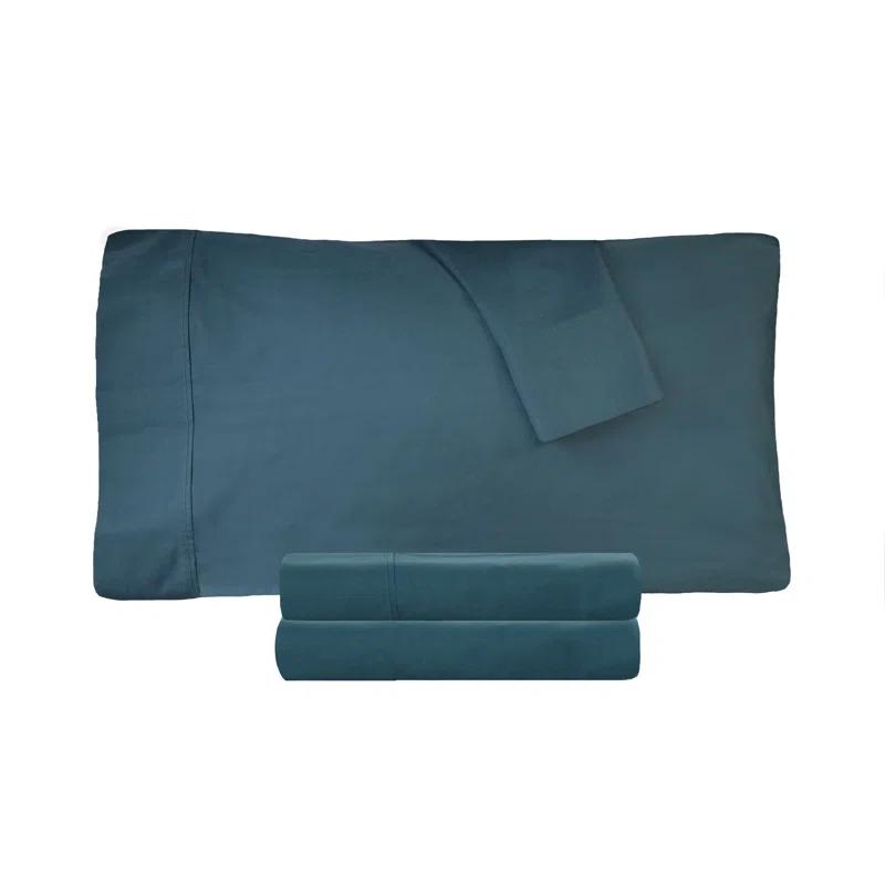 Superior Percale Cotton Woven 300 Thread Count Sheet Set