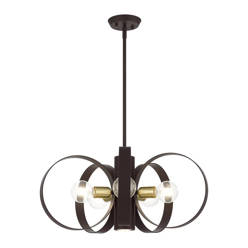Babara 6 - Light Dimmable Geometric Chandelier