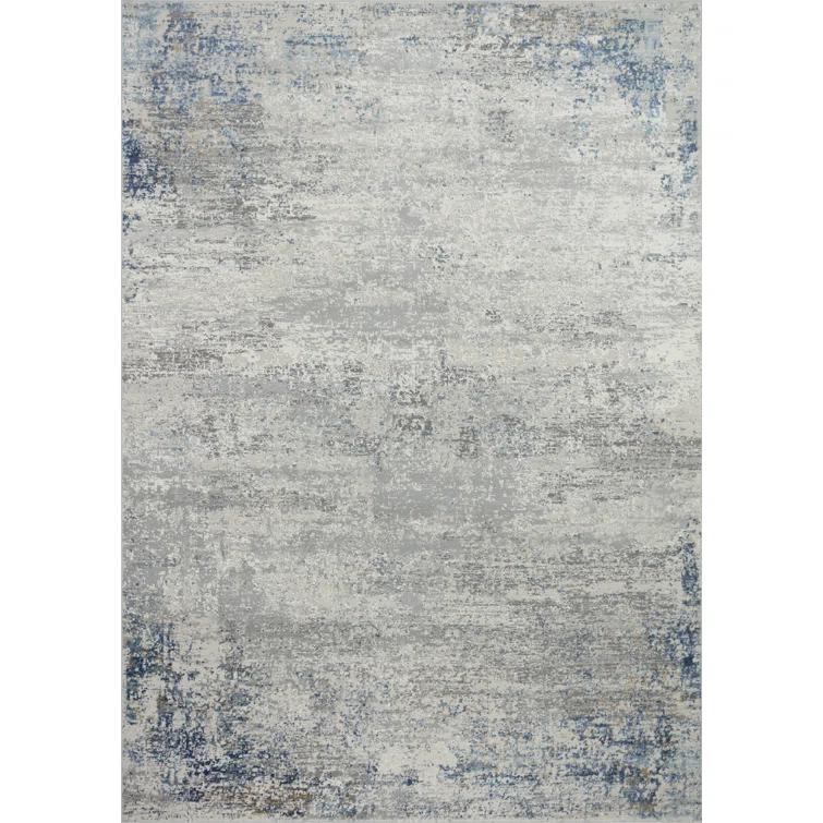Pasargad Stella Gray/Blue Area Rug
