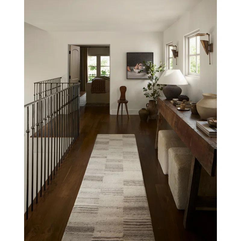 Amber Lewis x Loloi Rocky Ivory / Dove Area Rug