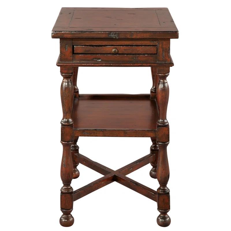 Fleur De Lis Living Havana 16" Wide Side Table