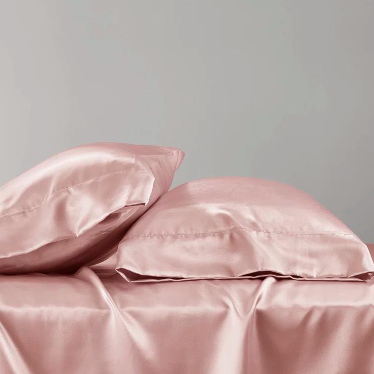 Madison Park Essentials Satin Luxury 2PC Pillowcases (Set of 2)