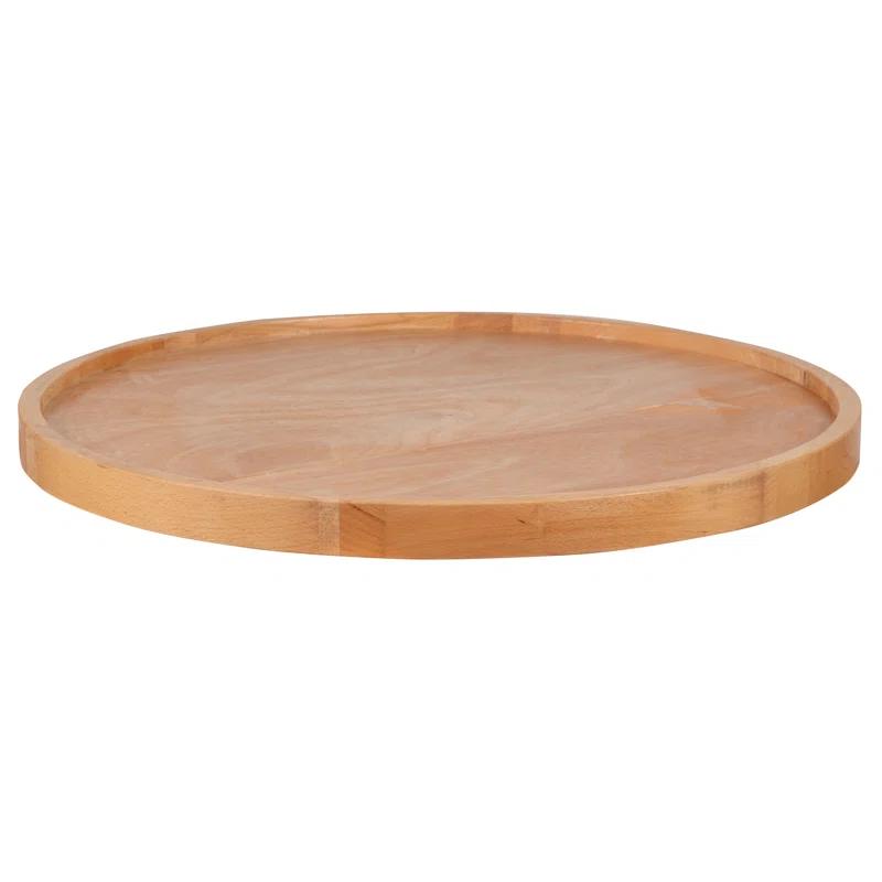 Flash Furniture Mayfair Round Butcher Block Style Table Top - Restaurant Table Top