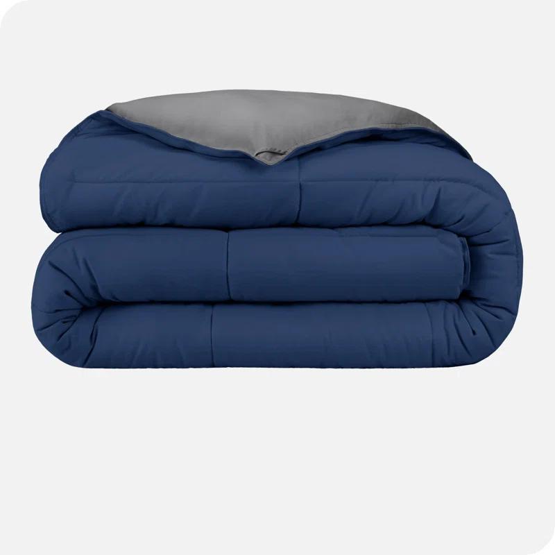 Bare Home Premium Ultra Soft Modern & Contemporary Box Stitch Comforter