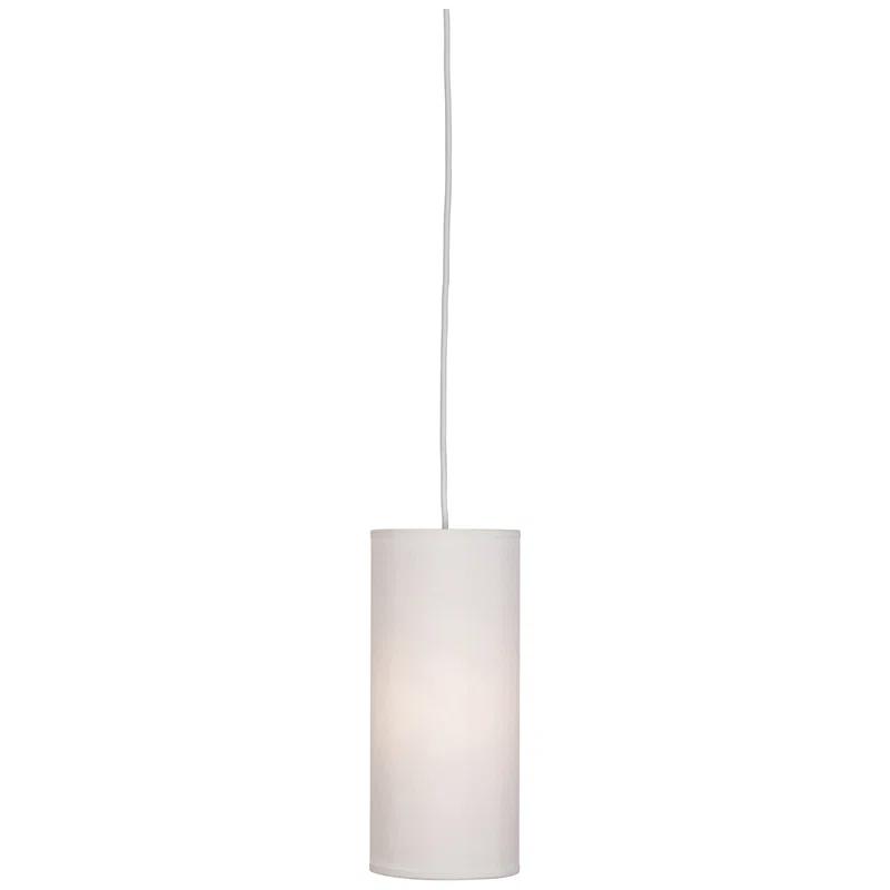 Elena 1 - Light Painted White Single Pendant