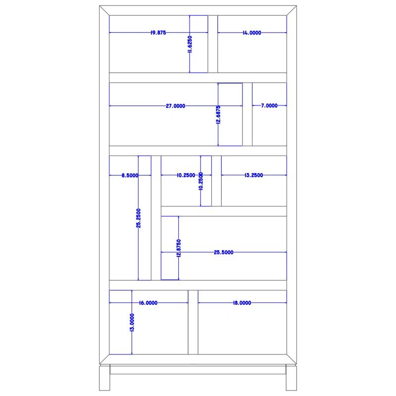 Ocean Club Tradewinds Bookcase Etagere