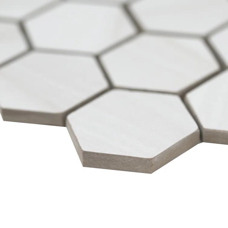 Ardena 12 in. x 12 in. Matte Porcelain Mosaic Floor and Wall Tile