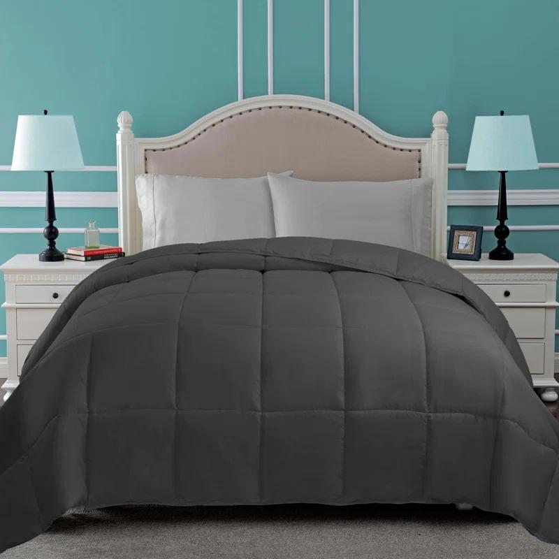 Superior Superior Classic Comforter Reversible Medium Weight Down Alternative Bedding
