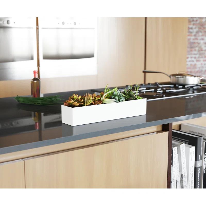 Geo Series Plastic Planter Box