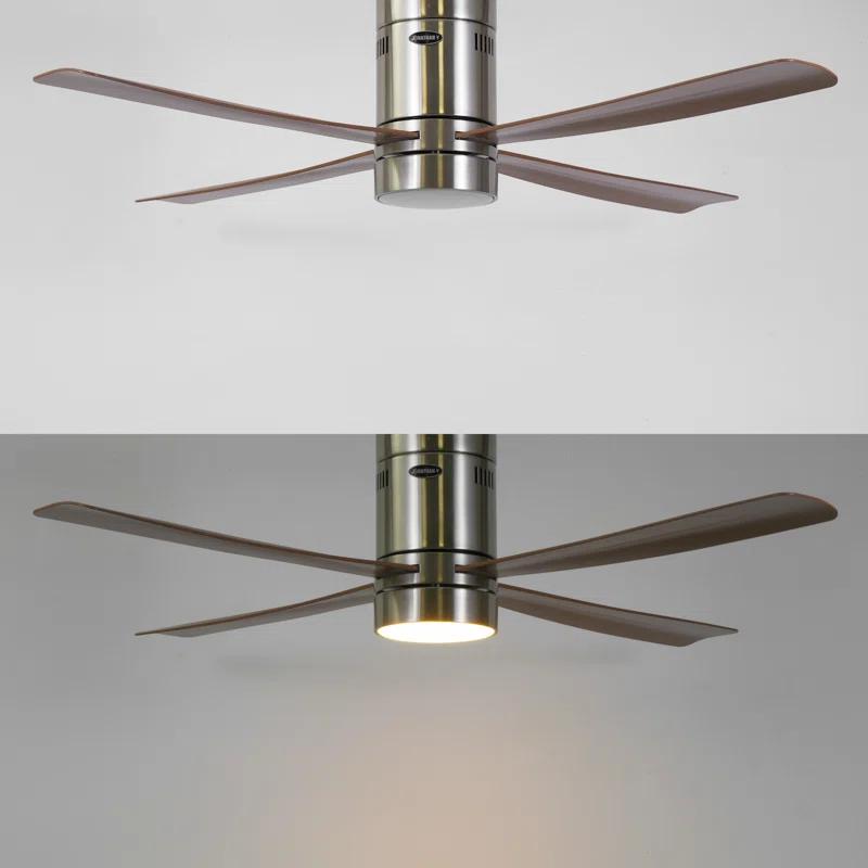 Jonathan Y Theo 52'' Ceiling Fan with LED Lights