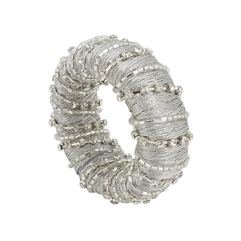 Saro Napkin Ring Collection Napkin Ring (Set of 4)