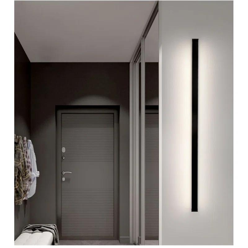 Orren Ellis Aluminum LED Armed Sconce