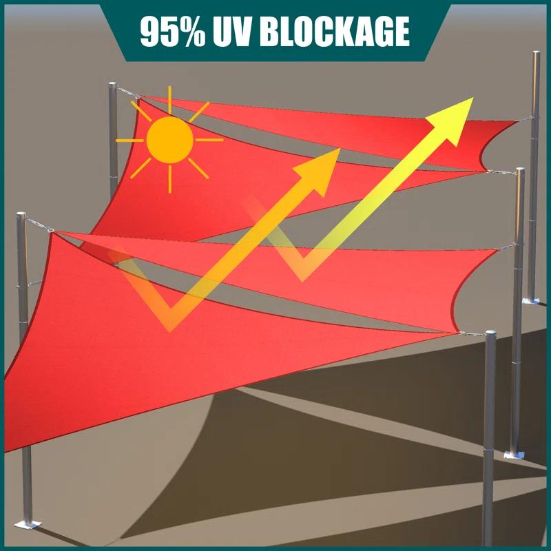 ColourTree Colourtree Waterproof Triangle Shade Sail