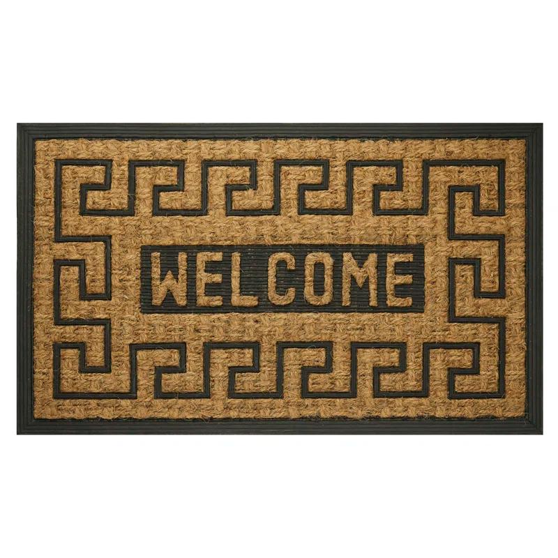 Geometric Outdoor Doormat